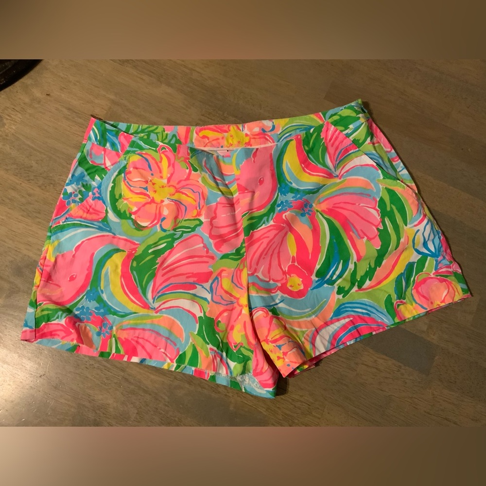 lilly pulitzer shorts size 10 women